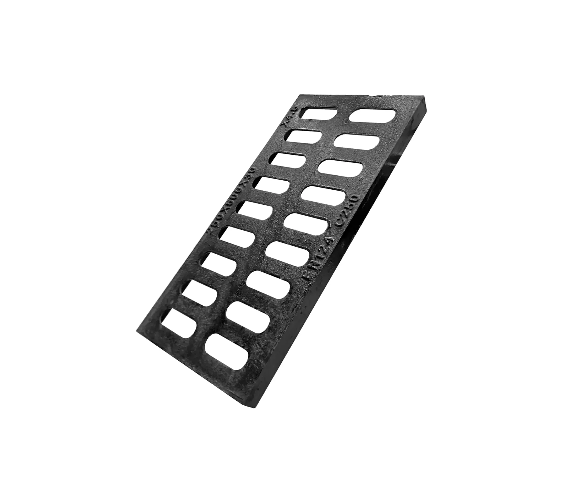

Ductile Iron Driveway Drain Grate 250x500x30mm Heavy Duty Trench Drain Cover For Garage Farm Parking Lot