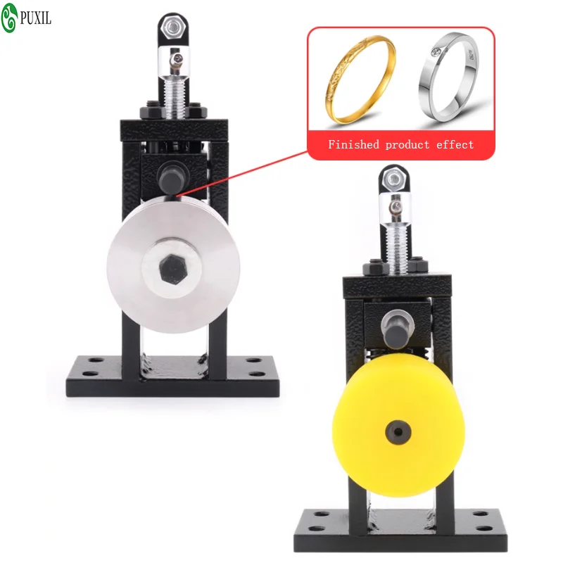 Multi purpose manual crank bending tool for rings, earrings, and jewelry - metal processing tool for stamping gold, silver, and