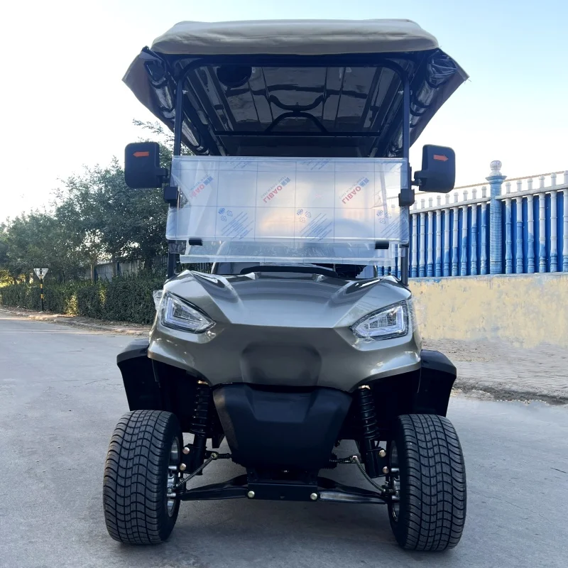 Top Quality Warranty 6 Seater Golf Cart 2+2 4+2 Seats Electric Golf Cart 4 Seater Golf Cart on Sale