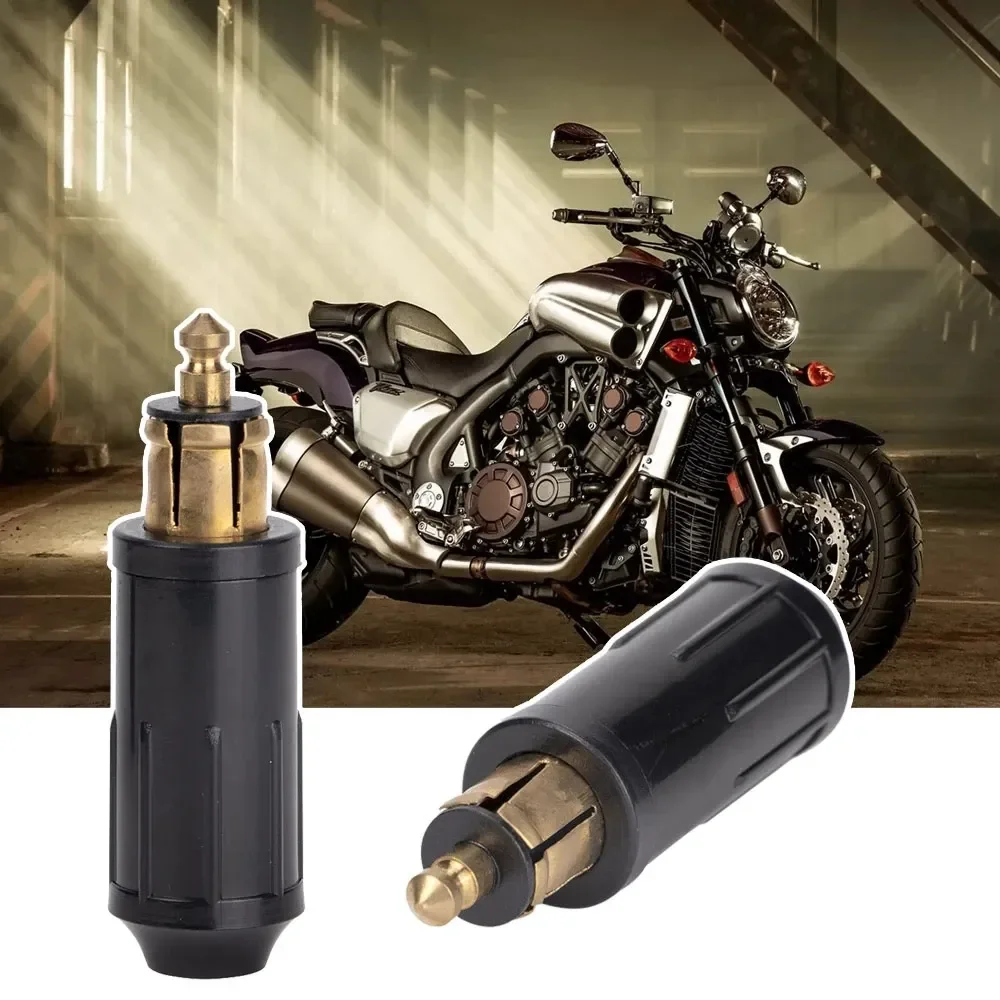 Enchufe macho Hella de 12v, conector adaptador de encendedor de cigarrillos de tipo europeo, compatible con BMW, accesorios para motocicletas