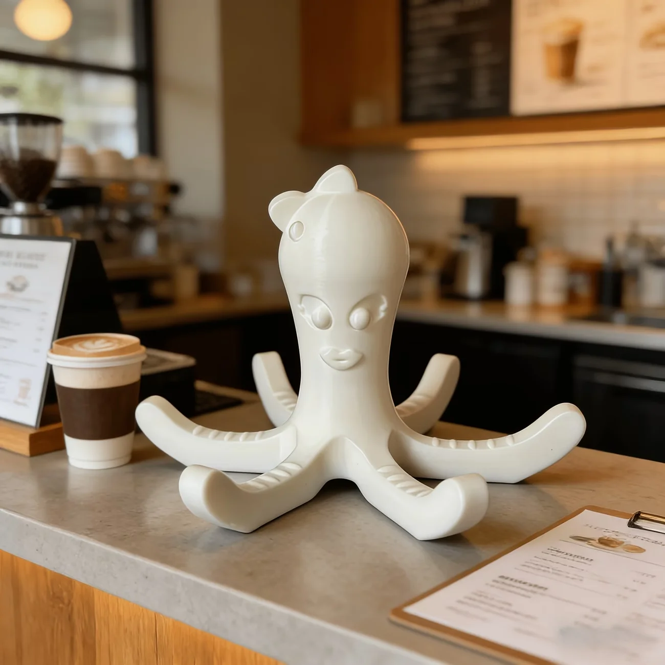 2 Pcs Octopus cup drain rack improves drying efficiency, anti slip base, multifunctional cup storage rack