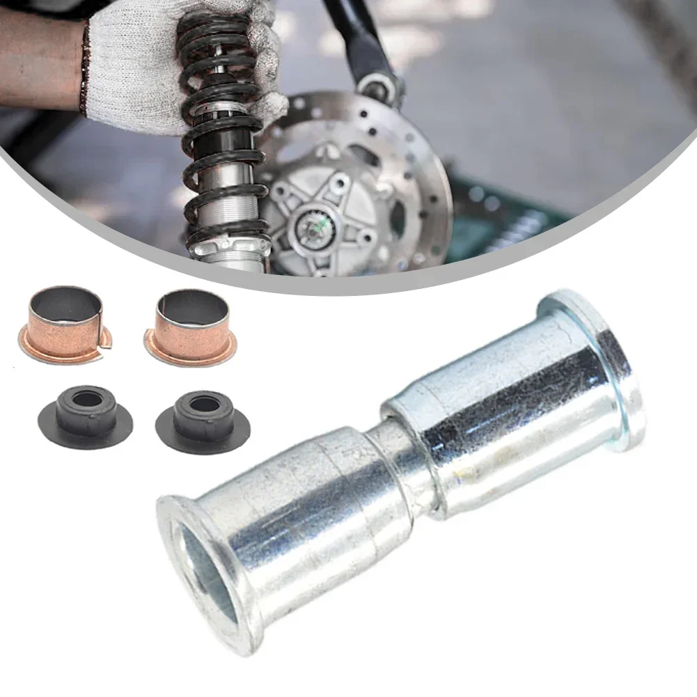 

Bike Maintenance Silver Metal Bushing Lock Axle Good Compatibility Compatible With Electric Bike Easy To Install