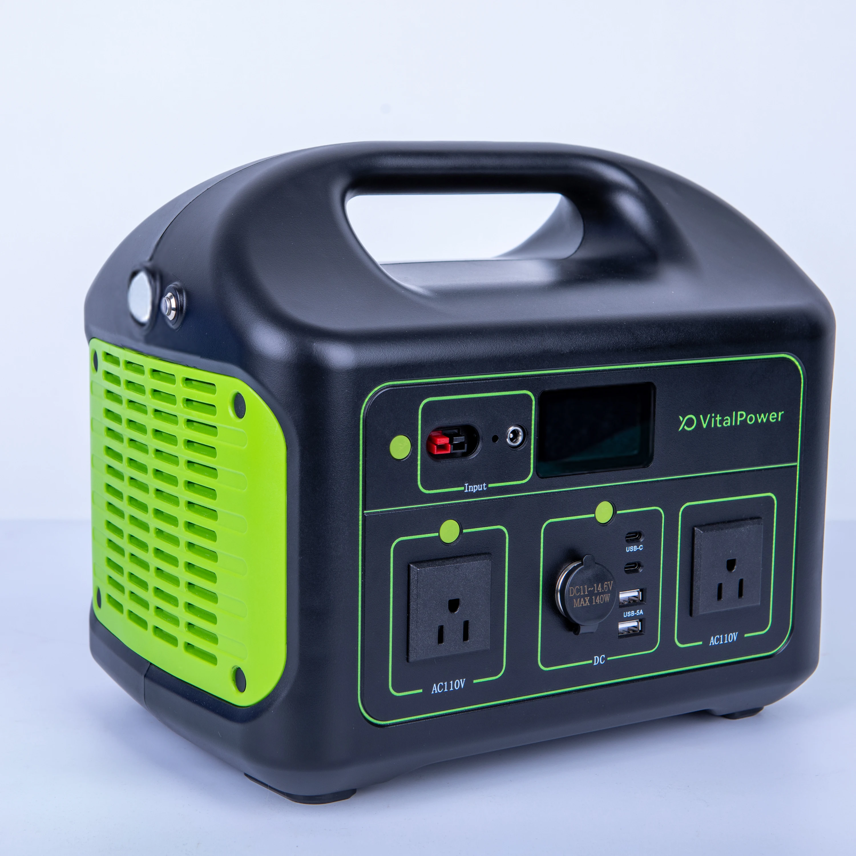 220v Outdoor Camping Battery Rechargeable Bank Lifepo4 Solar Generator 1000w Portable Power Station