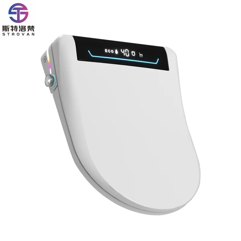 ZXHK 110V Automatic Commode Toilet Smart Toilet Seat Bidet Electric Heated Electric Smart Toilet Seat Cover