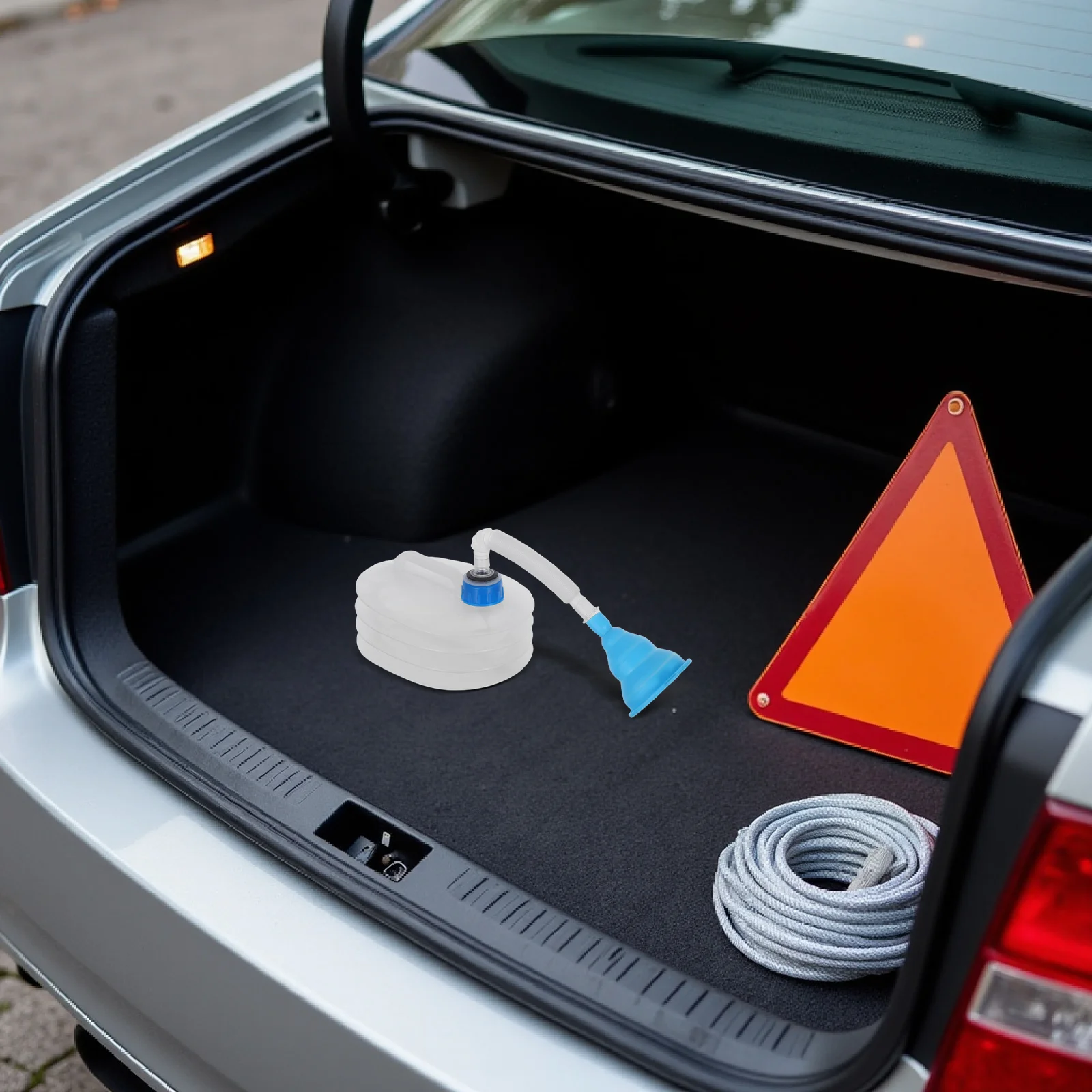 1 مجموعة المحمولة سيارة المرحاض للجنسين مانعة للتسرب طوي السفر قعادة كوب قابلة لإعادة الاستخدام مبولة للتخييم رحلات الطريق الطوارئ في الهواء الطلق