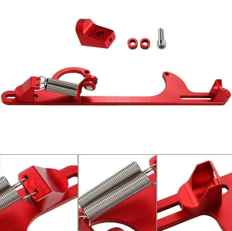 Aluminum Engine Throttle Cable Bracket for 4150 4160 Series Carburetor 350 SBC
