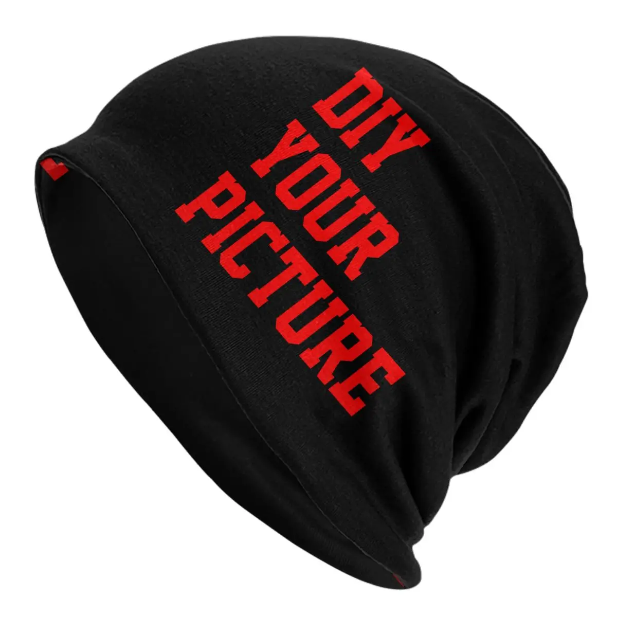 

DIY Your Picture Customized Customization Bonnet Hats Hip Hop Street Skullies Beanies Hats Unisex Warm Head Wrap Caps