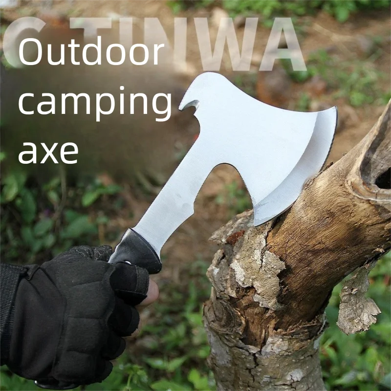فأس تكتيكي خارجي - إنقاذ من الحرائق، والتخييم، والتسجيل، وفتح الجبال |   فأس اليد الثقيلة