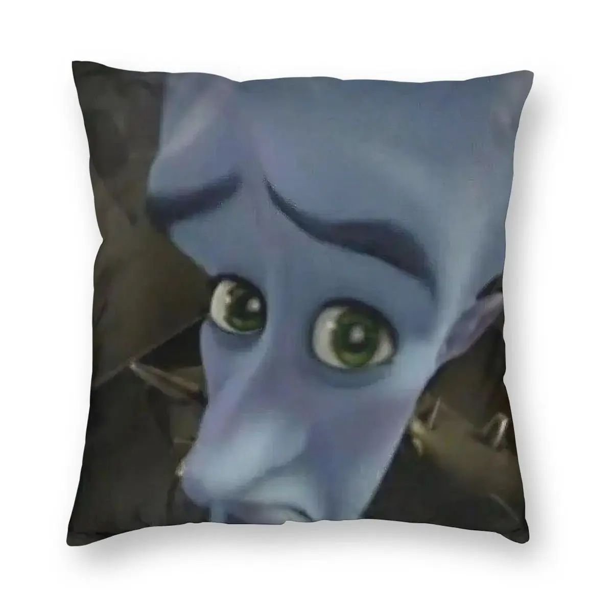 Megamind No Meme ساحة المخدة البوليستر الكتان المخملية الإبداعية البريدي ديكور رمي كيس وسادة غطاء وسادة السرير