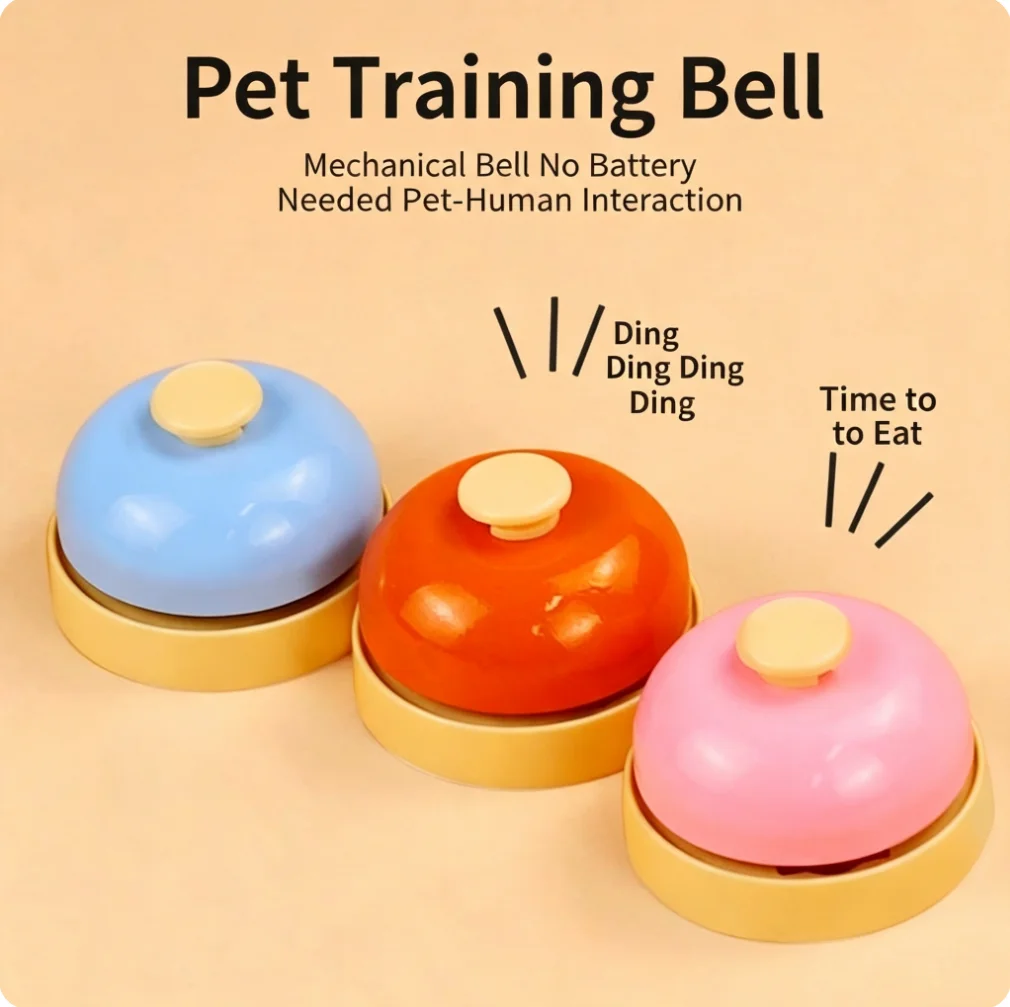 Training Clicker Dog - Dog Doorbells, 1 Pcs Metal Bell
