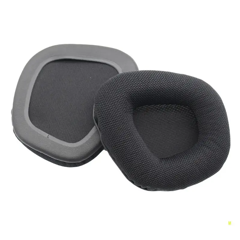 1 Pair Replacement Memory Foam Ear Pads Cushion Cover for Corsair Void Pro RGB Headphone Earmuff Headset Sleeve F19E