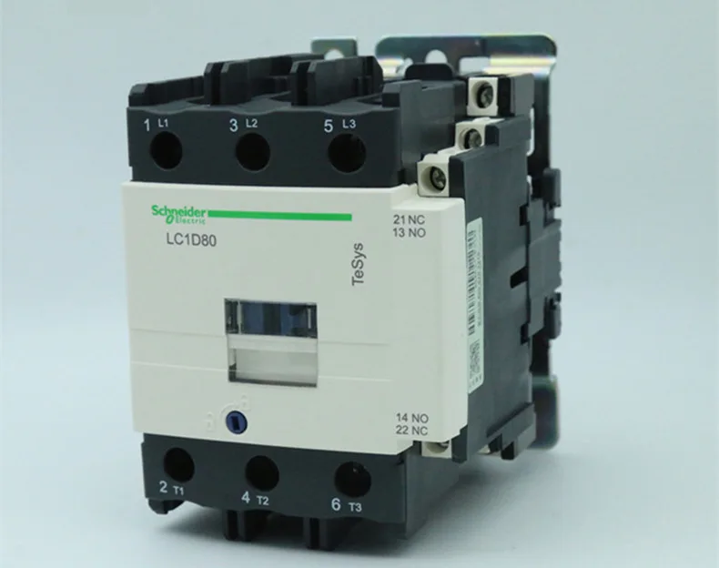 Schneider LC1D80 Контактор переменного тока электрический LC1D80 80A B7C F7C M7C Q7C 24 В Контактор 110 В 220 В 380 В