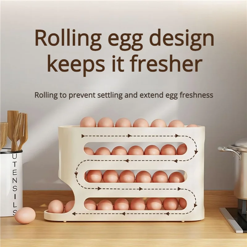 Organizador de cocina con 30 h - Egg Storage Holder reseña y precio