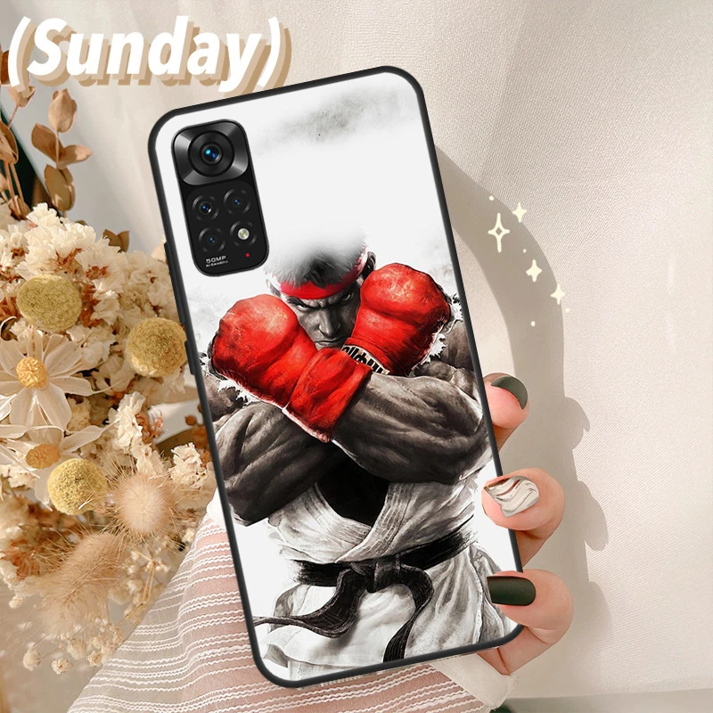Boxing Gloves Case For Redmi Note 11 10 8 9 12 Pro Plus Note 12S 11S 10S 9S Cover For Redmi 12C 9C 10C 10A view 6