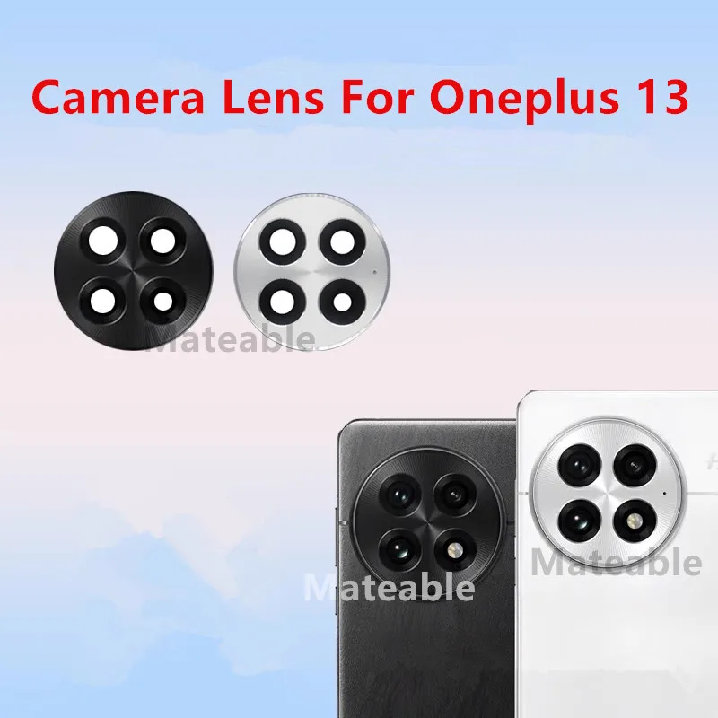 

Объектив камеры Oneplus 13 для Oneplus 13, стеклянный корпус камеры, задняя крышка объектива, запасные части