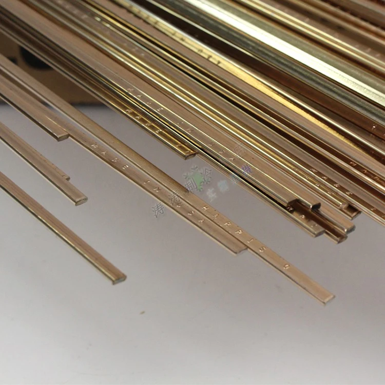 11.34kg Box Refrigeration Industry Copper Phosphorus Brazing Rod 3.2mm X 1.3mm X 450mm 14G Per Stick Flat