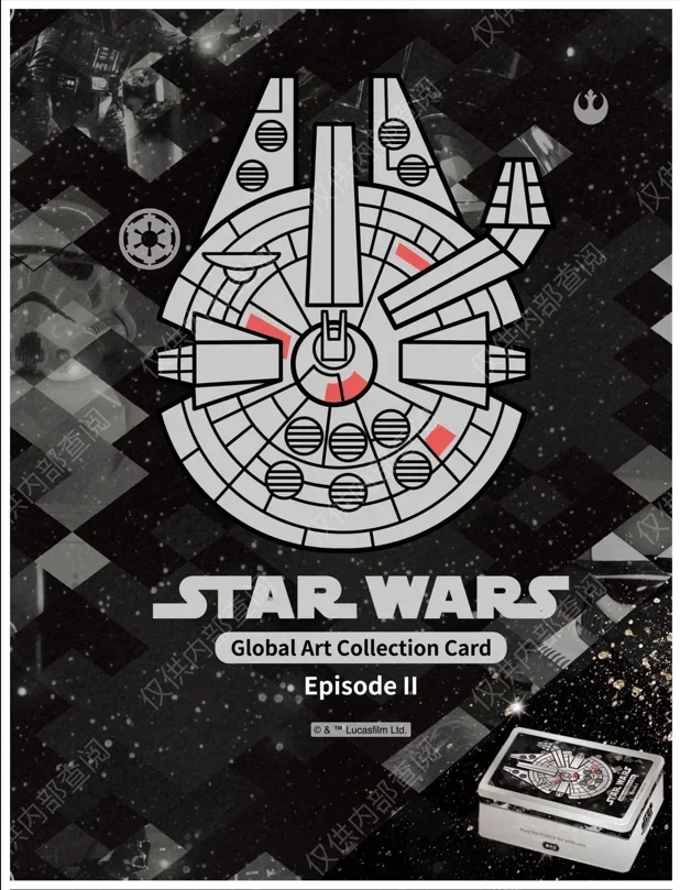 Star Wars Card Limited Release Brand New Process Starry Sky Illustration Cards Marvel Genuinely Authorized Collection Card