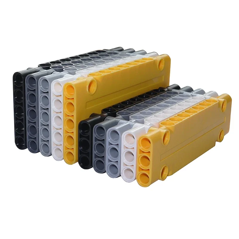 High-tech Technical Panel Plate 5x11x1 3X11x1 Mechanical Building Blocks Car Parts Assembles Particles 64782 15458 Bricks Toys