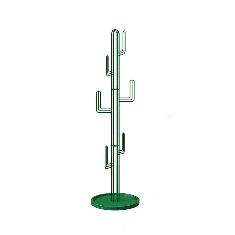 

Nordic cactus coat rack floor hanger simple living room corner hanger bedroom hanging clothes rack storage