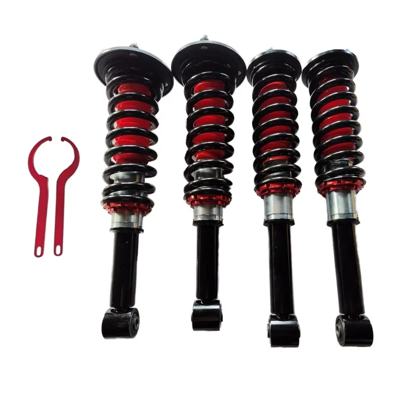 

Height Adjustable Damper Fit for Rover Discovery LR3 LR4 L320 Coilover Spring Shock Absorber LR011932 RNB000856