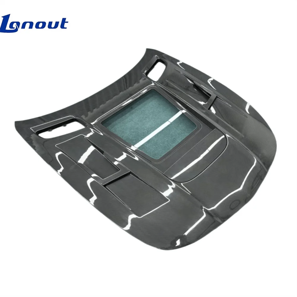 

IMP Style Dry Carbon Fiber Engine Hood Body Kit Lightweight Kit for AMG GT GTS GTC GTR Modification