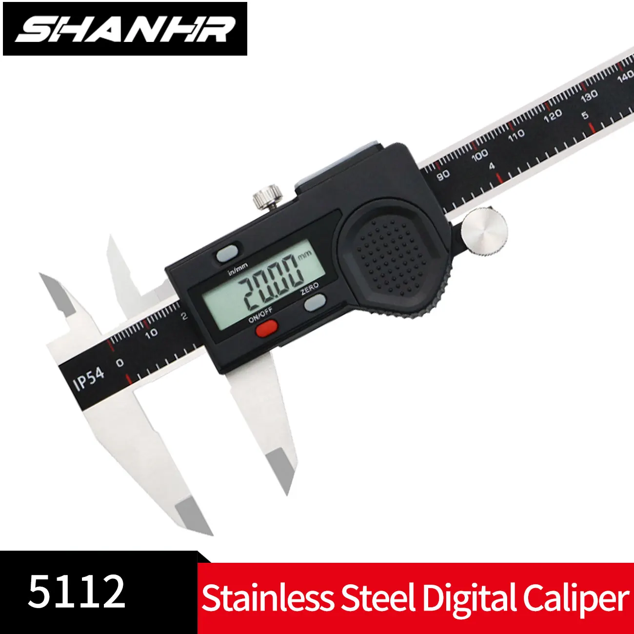 SHANHR Cyfrowa Suwmiarka Elektroniczna 150 mm Mikrometr Paquimetro Digital 150 mm Suwmiarka Ze Stali Nierdzewnej