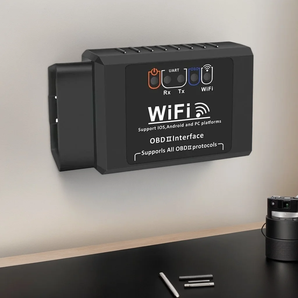 

OBD2 WiFi ELM327 сканер V1.5 - диагностический инструмент для считывания автомобильных кодов для iPhone iOS Android автомобильный детектор неисправностей