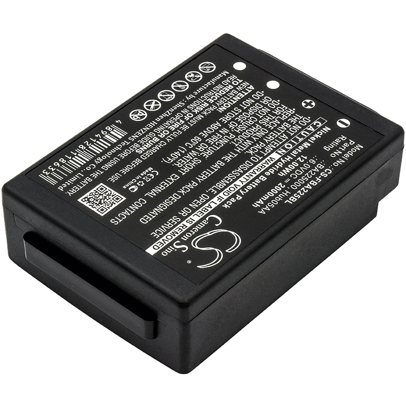 

Ni-MH battery for HBC Crane Remote Control,6.0V, 2000mAh,Radiomatic Eco Linus 6 Technos Spectrum A Spectrum B Spectrum 1