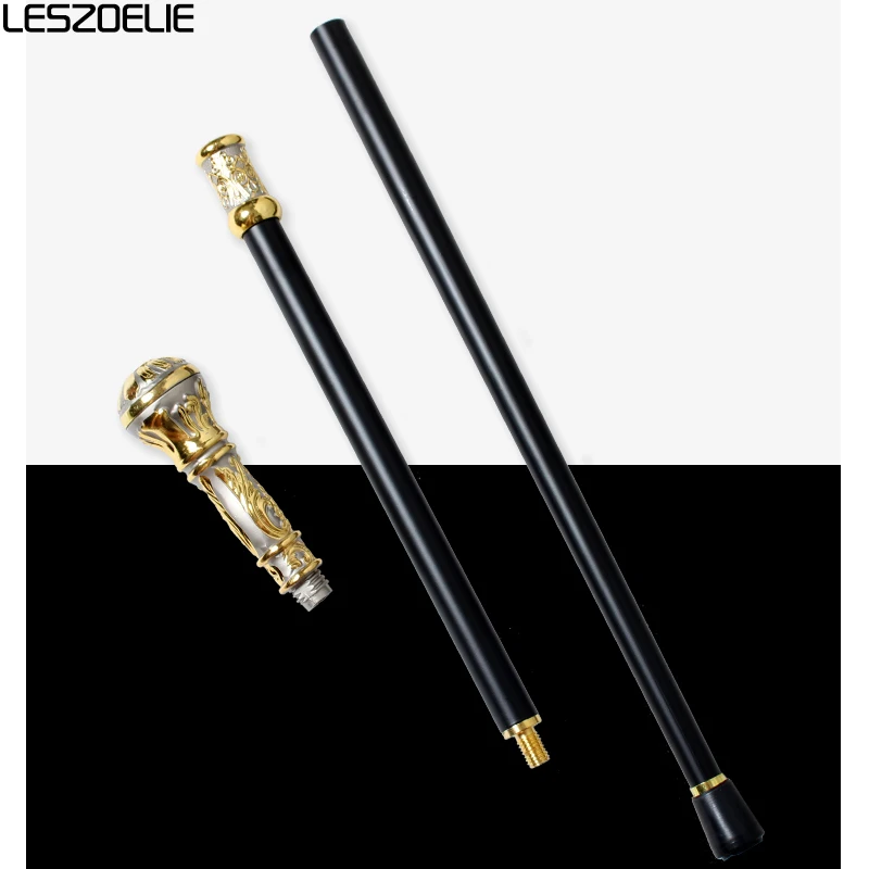 5 ألوان 92 سنتيمتر الفاخرة الذهب عصا للمشي رجل موضة عصا للمشي سيدة حفلة عصا للمشي أنيقة خمر قصب للانفصال