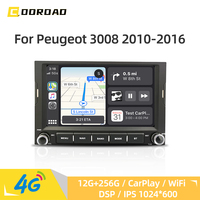 Android 14.0 Stereo Car Radio For PEUGEOT 3008 5008 Partner CITROEN Berlingo 2010-2016 CarPaly GPS Navigation 4G WiFi Bluetooth