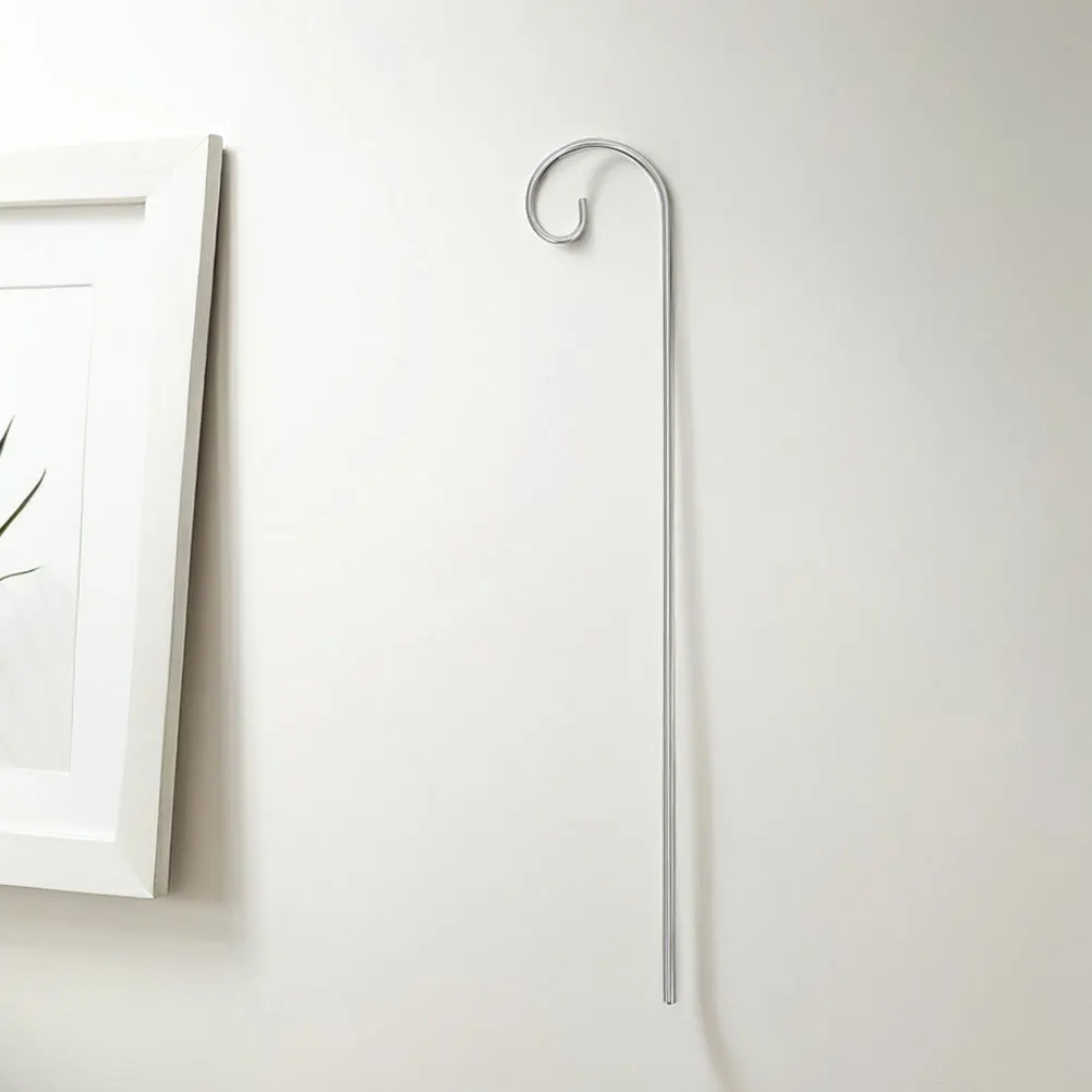 

10pcs Garden Plant Sign Hooks Markers Stake For Flowers Potted Plants Outdoor Decor Heavy Duty Shepherd Hooks Flower