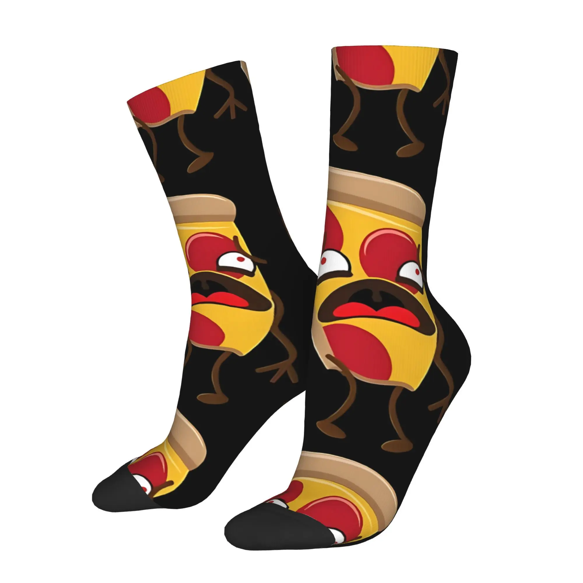 

Pizza Comforter Men Socks Cycling Novelty Spring Summer Autumn Winter Stockings