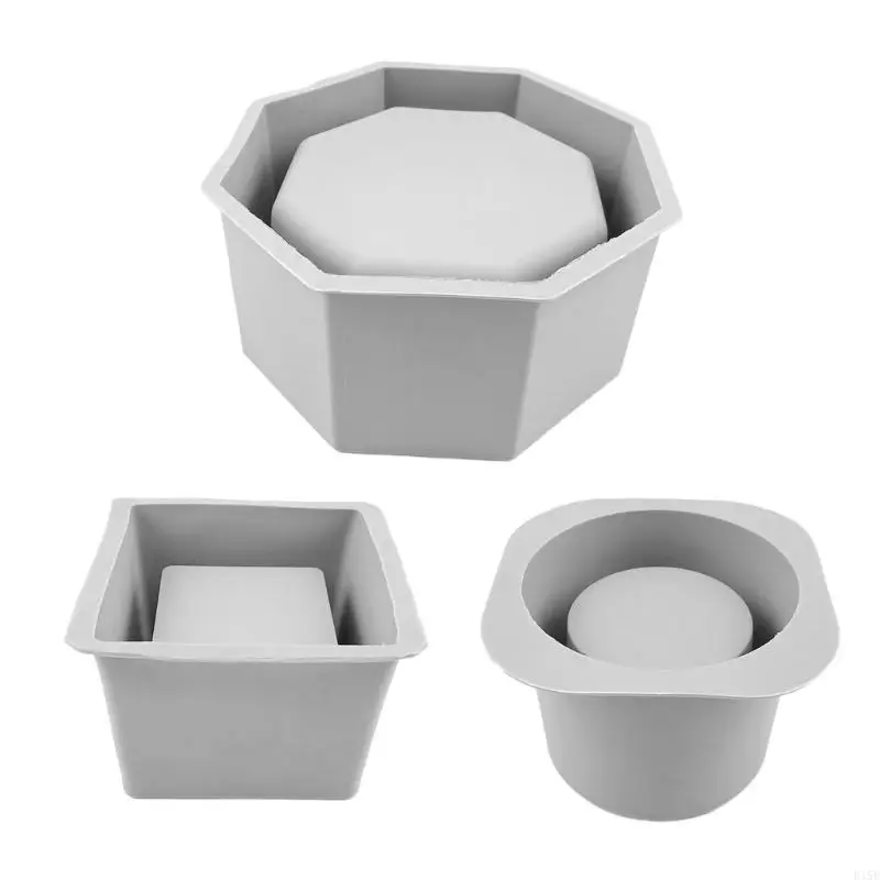 

E15E Resin Silicone Mold Jewelry Storage Tray Bowl Epoxy Resin Mold for Diy Crafts