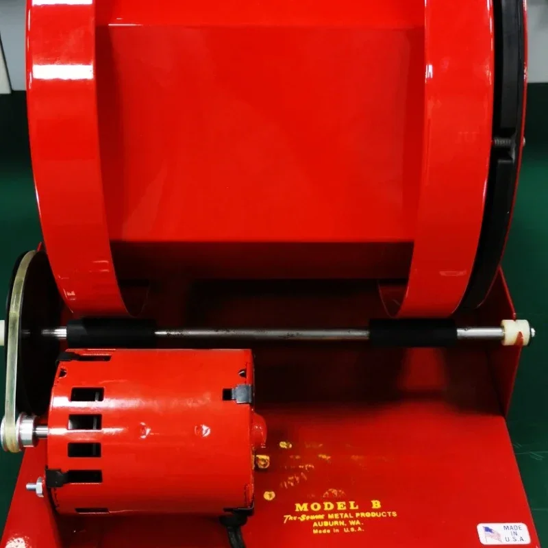 Roller testing machine with metal cover to prevent cracking and rust