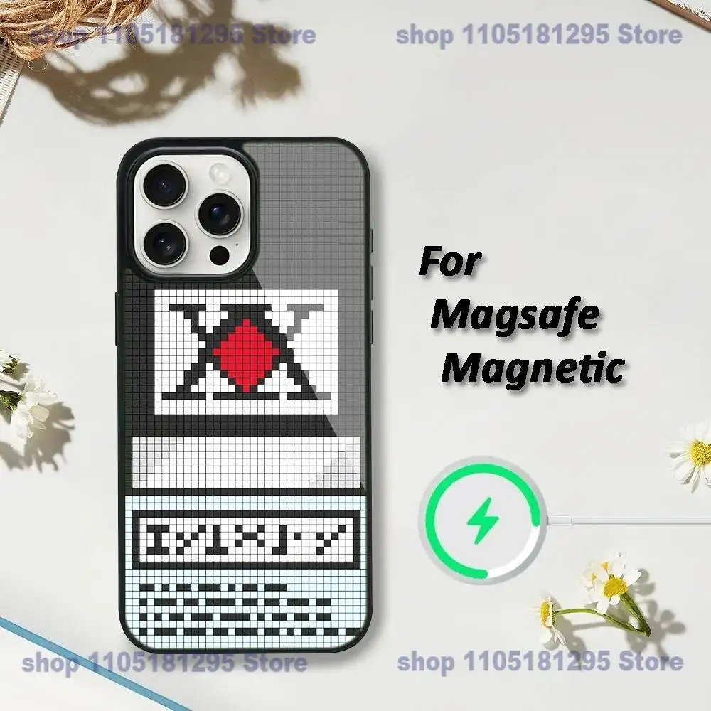 حافظة هاتف ترخيص Hxh Hunter X Hunter لهاتف iPhone 17,16,15,14,13,12,11,Plus,Pro,Max, Mini Magsafe شحن لاسلكي مغناطيسي