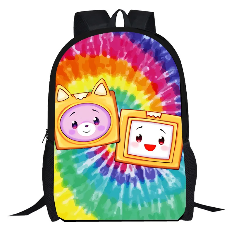 Funny Youtubers For Kids Lankybox Women Backpack Trend Children School Bag Backpack Kids Waterproof Travel Shoulder Bag