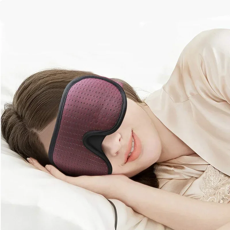 Natural Mulberry Silk Sleep Mask Soft Blindfold Smooth Eye Mask Sleeping Aid Eyeshade Eye Cover Patch Bandage Comfort