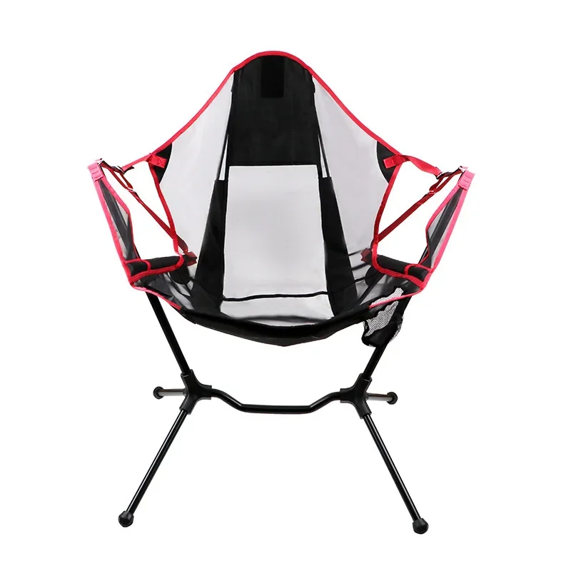 

New camping leisure beach light foldable storage reclining swing rocking chair