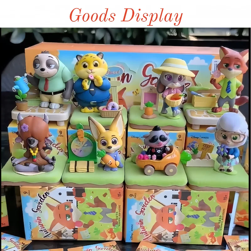 

Zootopia Autumn Garden Series Blind Box Cartoon Cute Nick Judy Sloth Figure Model Doll Toy Ornament Decoration Gift For Kids