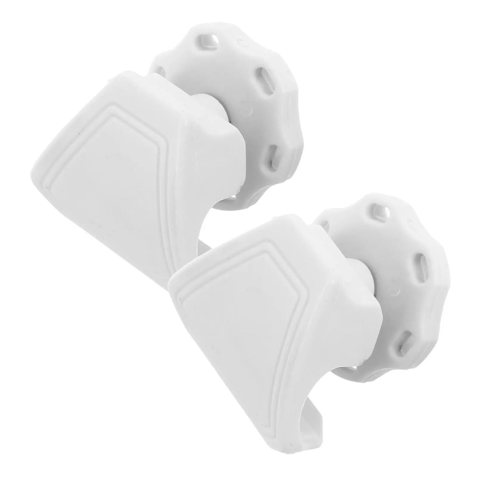 

2Sets Football Visor Fasteners High Strength Nylon Secure Attachment Clips Screws Replacement Visor Clamps for Rugby