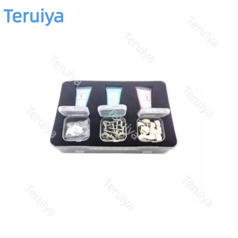 Nano Relief Polishing TS Kit, Dental Cosmetic Polishing Materials, Universal Teeth Whitening Veneer Kit for Oral Beauty Restorat