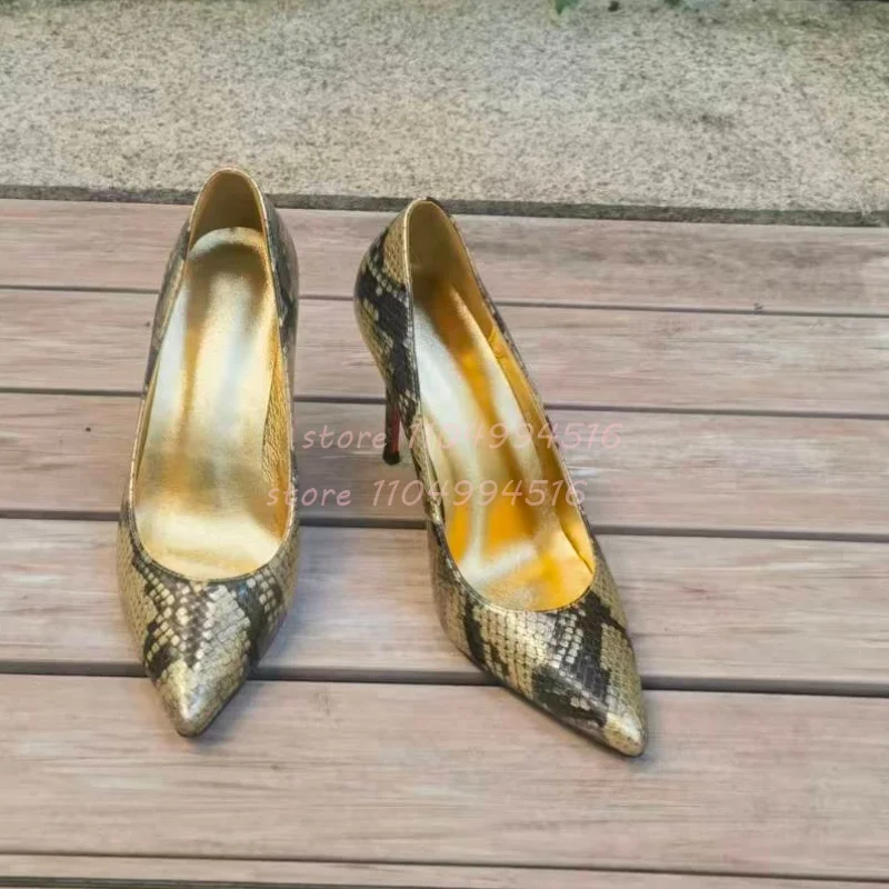 

Pink Patent Leather Pointed Stiletto Pumps Women Leopord Slip On Hollow High Heels Sexy Fashion Party Dress Catwalk Ladies Shoes