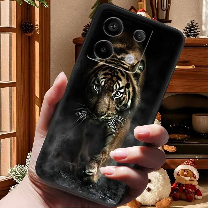 For Xiaomi Redmi Note 13 Pro 5G Case Note 13 Wolf Lion Soft TPU Silicone Back Case For Redmi Note 13 Pro Plus 5G Covers Note13 image 4