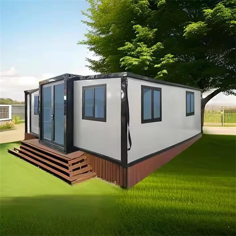 Steel Luxury Container House Folding Room Portable House Mobile Extendable Home Container Prefabricated House Factory Price