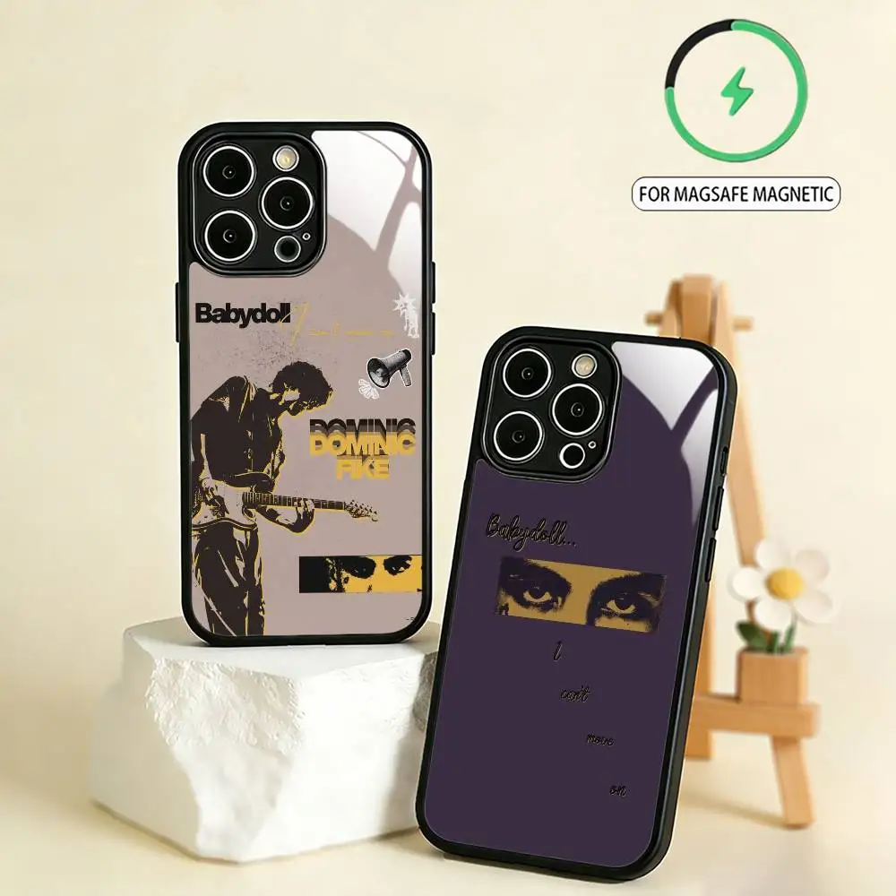 

Singer D-Dominic Fike Phone Case For iPhone17,16,15,14,13,12,11 Plus,Pro Max Magnetic For Magsafe Wireless Charging