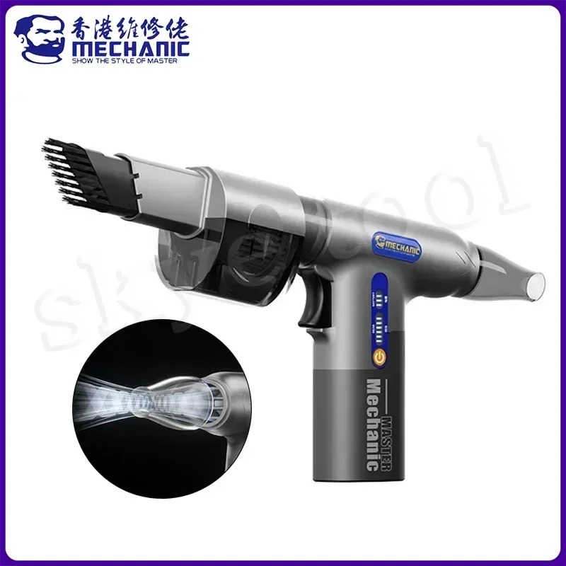 MECHANIC DB10 Turbo Suction and Blowing Machine 6-speed Stepless Change Suction and Blowing Rechargeable Blower Turbo Fan