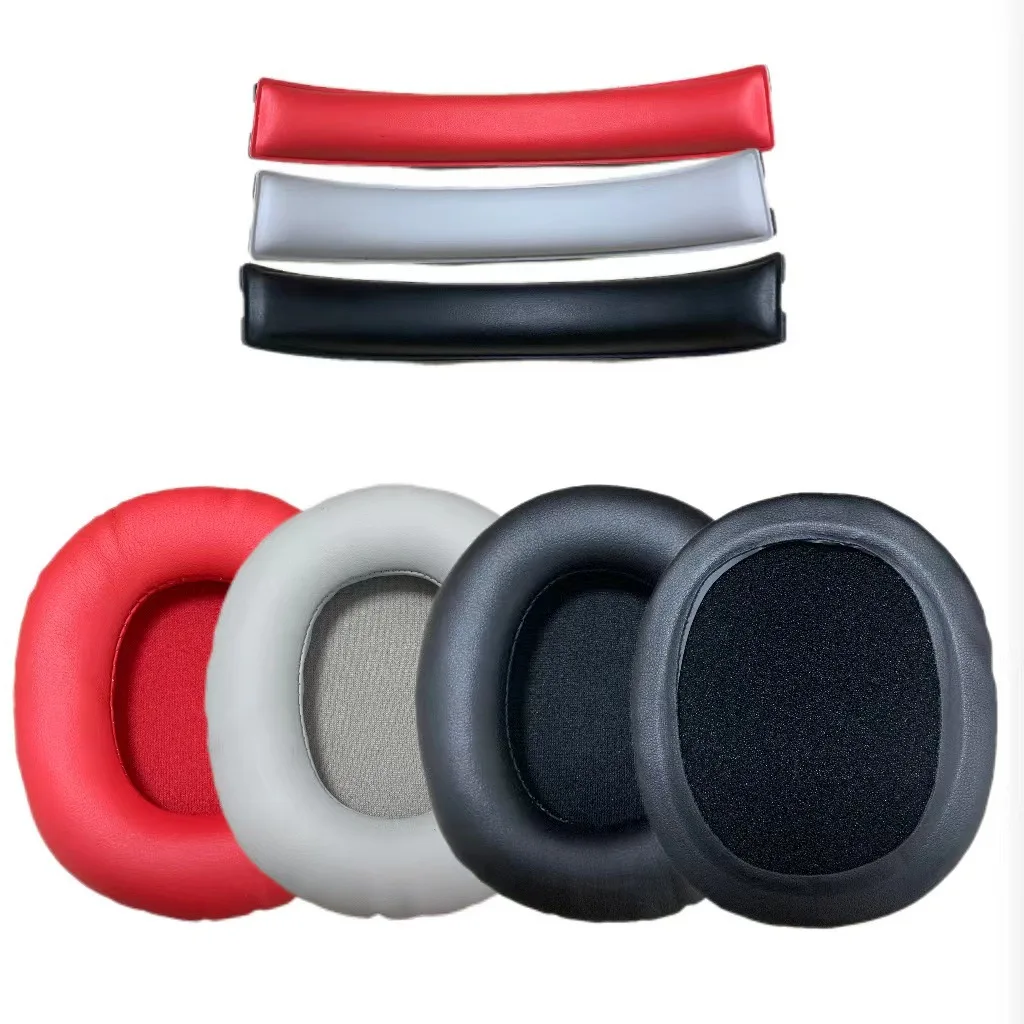 

Replacement Leather Earpads Headband Cushion Bumper Cover Cups For Edifier W800BT W808BT K800 K830 K815P K841P G1 G20 Headphone