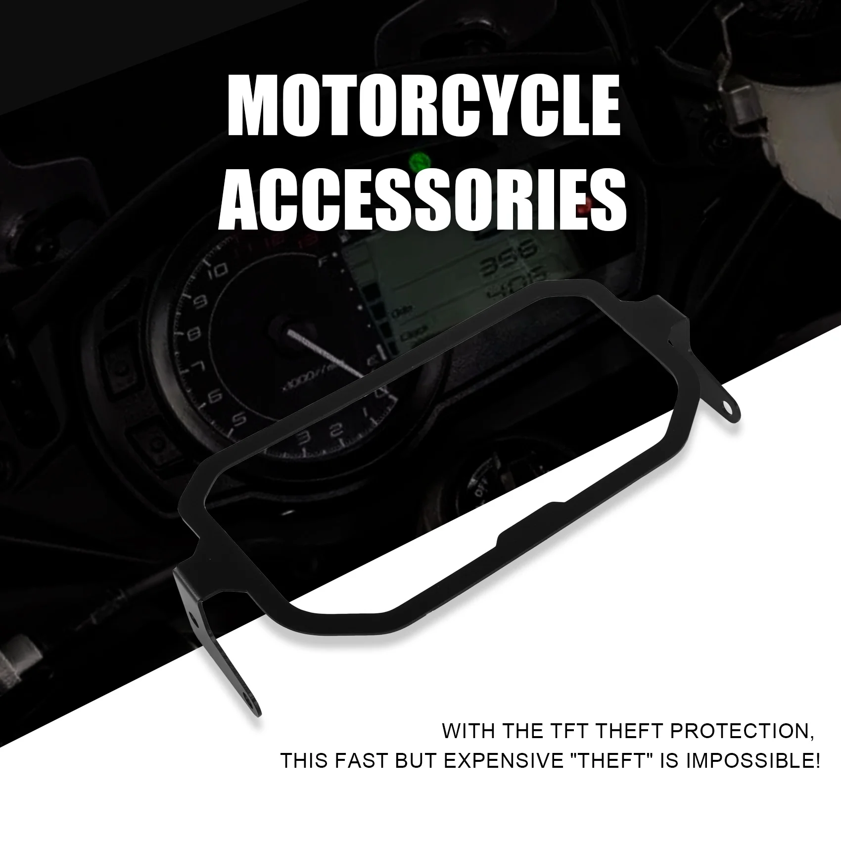 

Motorcycle Meter Frame TFT Theft Protection Screen Protector Instrument Guard For-BMW R1250GS Adventure R1200GS LC ADV-T61C