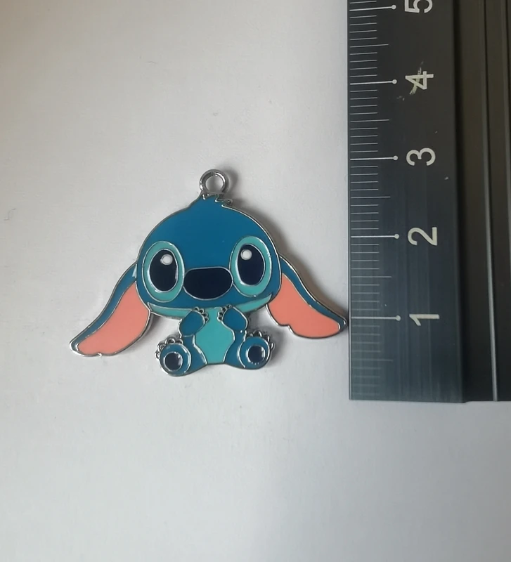 10 قطع ديزني غرزة مزيج المعلقات سحر صنع المجوهرات الأقراط المعلقات القلائد أساور DIY الملحقات