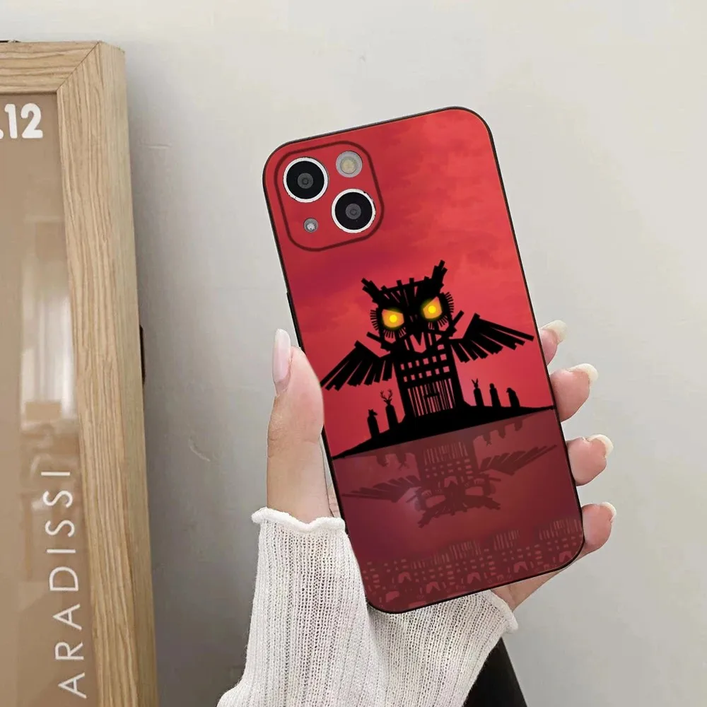 R-Rusty Lake Game Phone Case For iPhone 15,14,13,12,11 Plus,Pro,Max,XR,XS,X,7,8 Plus,SE,Mini Silicone Soft